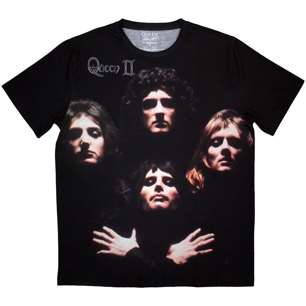 QUEEN】ロックTシャツ メンズ バンドTシャツ メンズ QUEEN II 1974