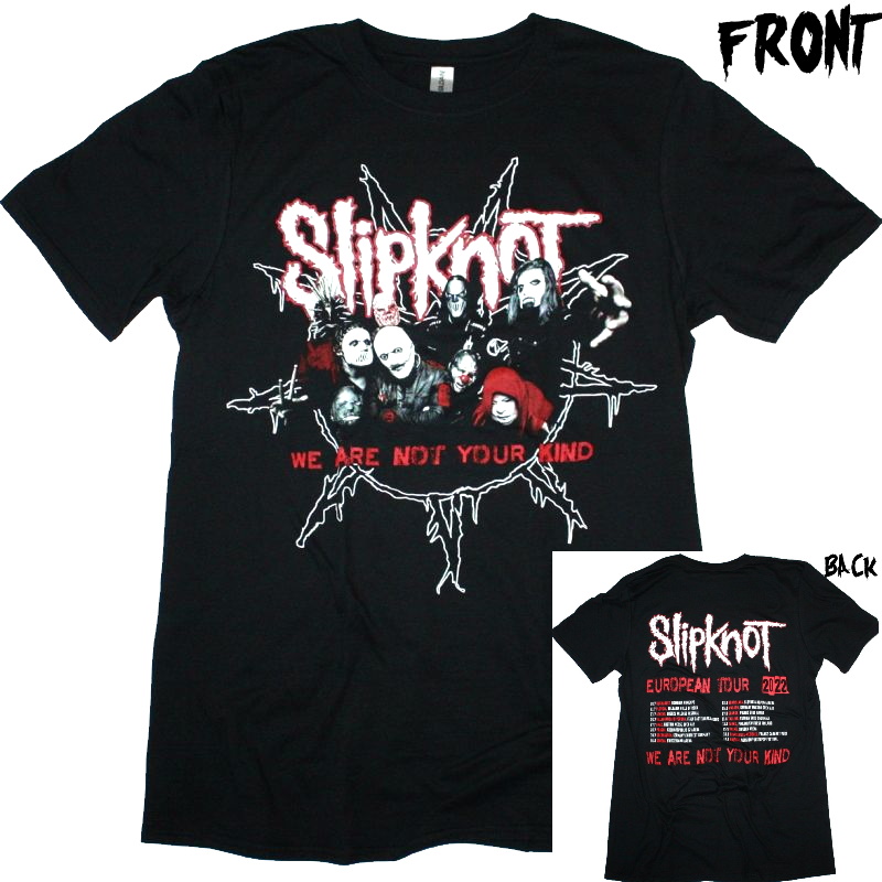 SLIPKNOT】ロックTシャツ メンズ バンドTシャツ メンズ SLIPKNOT We