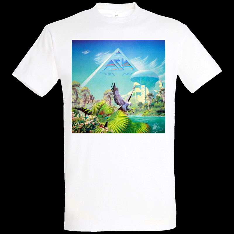 ASIA】ロックTシャツ メンズ バンドTシャツ メンズ ASIA Alpha Album