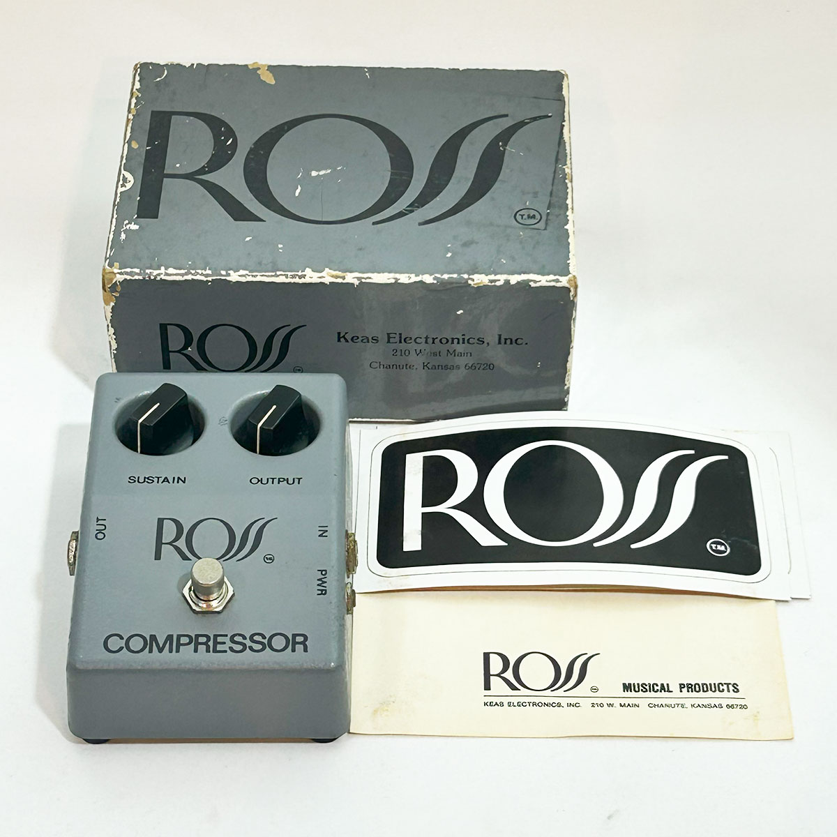 ROSS Compressor 初期型（管理番号：1004） - TOKYO EFFECTOR