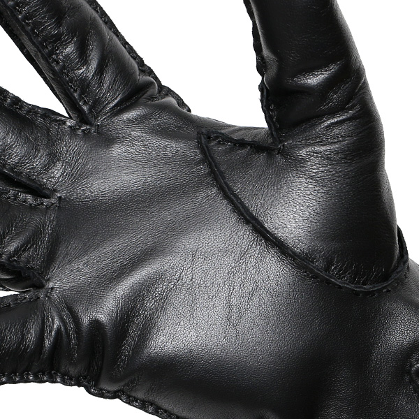 東京ヒマワリ / KURODA(クロダ) 羊革 メンズ 手袋 ブラック