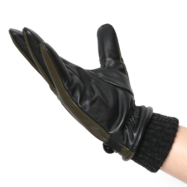 東京ヒマワリ / クロダ(KURODA) 【MEN】 リブ付き 羊革(ラムレザー