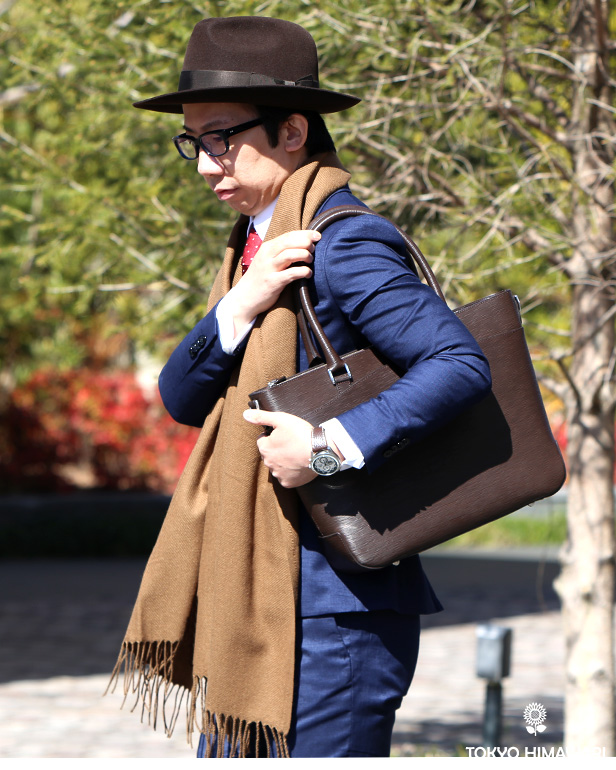 東京ヒマワリ / ペッレ モルビダ(PELLE MORBIDA) エピレザー トート