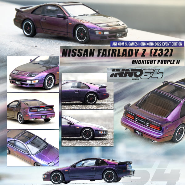INNO64 1/64 NISSAN FAIRLADY Z (Z32) Midnight Purple II (Hong Kong