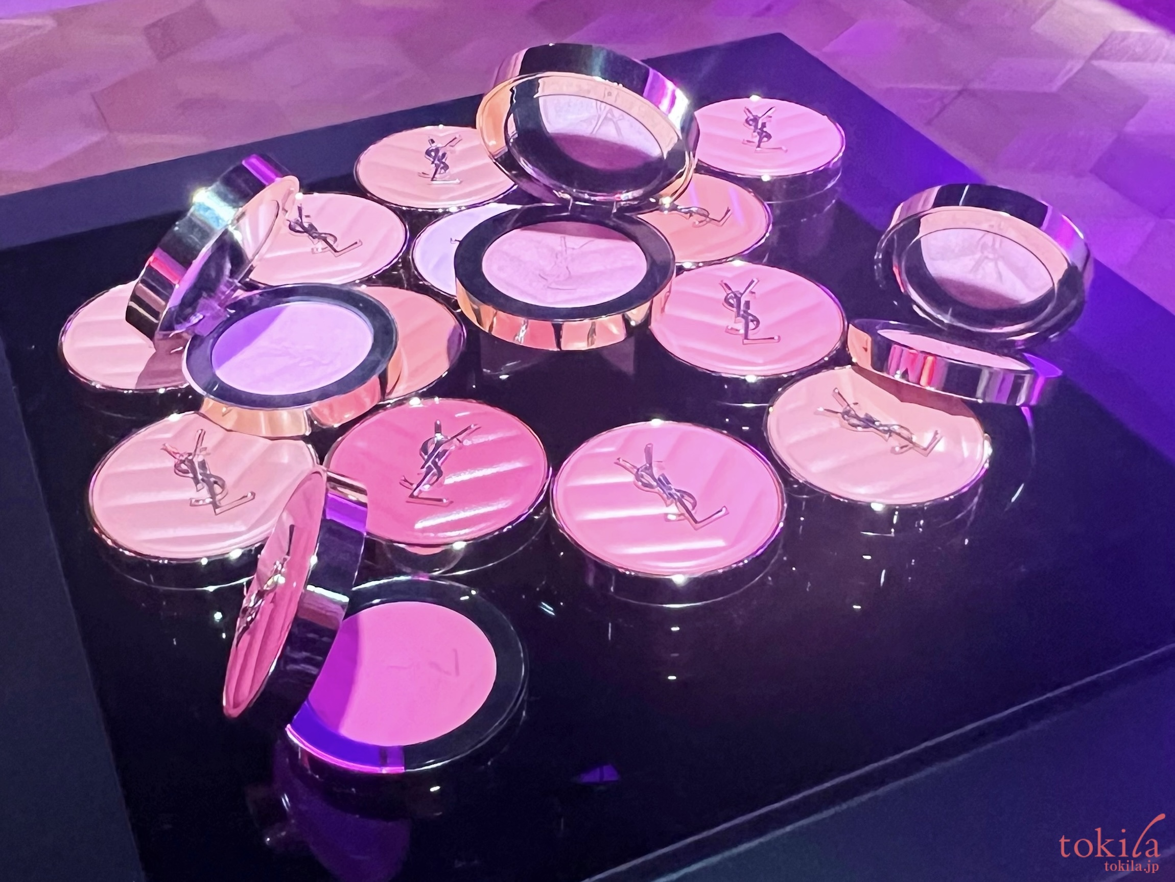 全色お試し】反則級の可愛さ！YSL メイクミー ブラッシュ パウダー