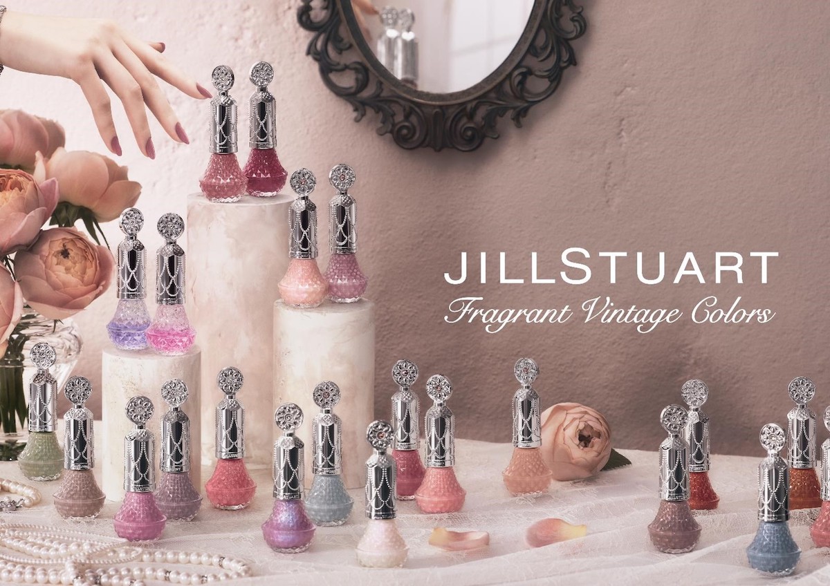 カラーも香りも楽しめるジルスチュアートの新ネイルコレクション
