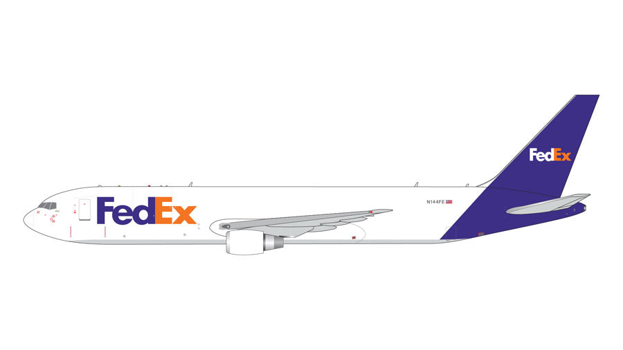 GeminiJets 767-300ERF FedEx/フェデックス 「revised livery」 N144FE
