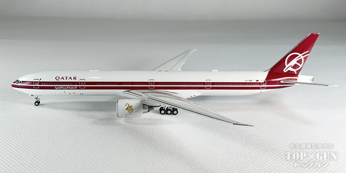NG Models B777-300ER カタール航空「25th anniversay retro」A7-BAC 1