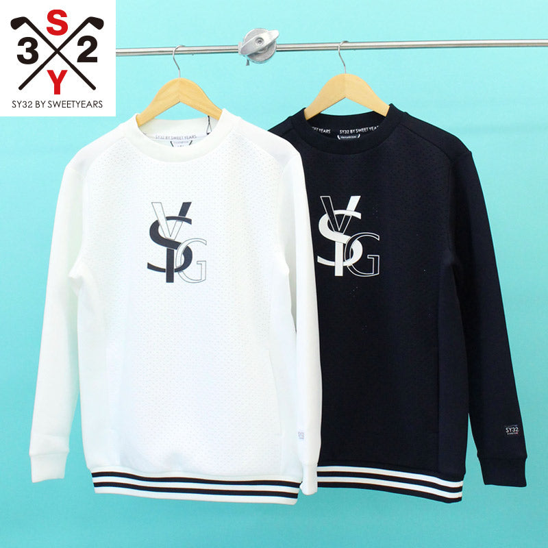 SY32 by SWEET YEARS ゴルフウェア メンズ トレーナー トップス 長袖