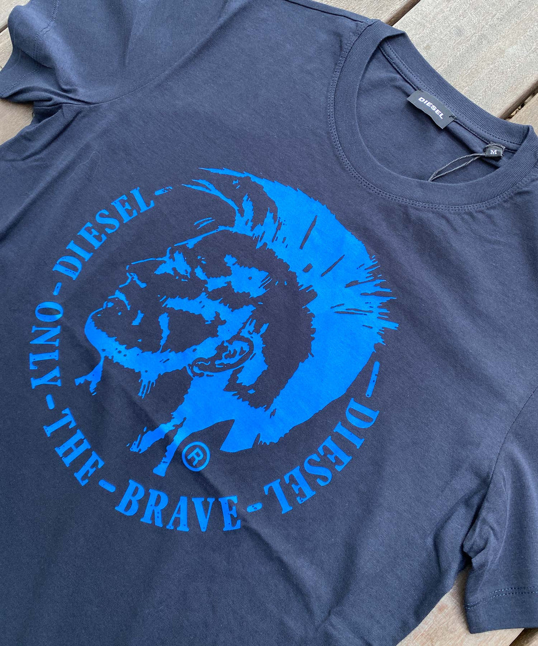 DIESEL ディーゼル ブレイブマン クルーネック Tシャツ ロゴ 半袖 T