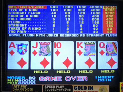 SIGMA RAISE DRAW JOKER'S DOUBLE | メダルゲーム専門サイト・トップライン