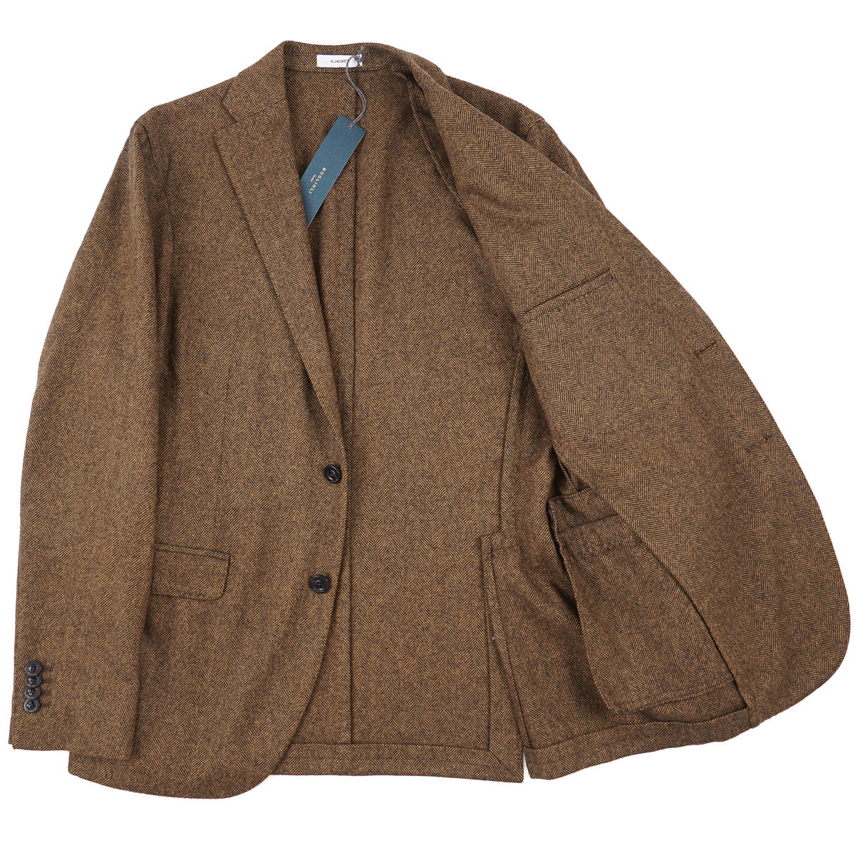 Boglioli Herringbone Wool 'K Jacket' – Top Shelf Apparel