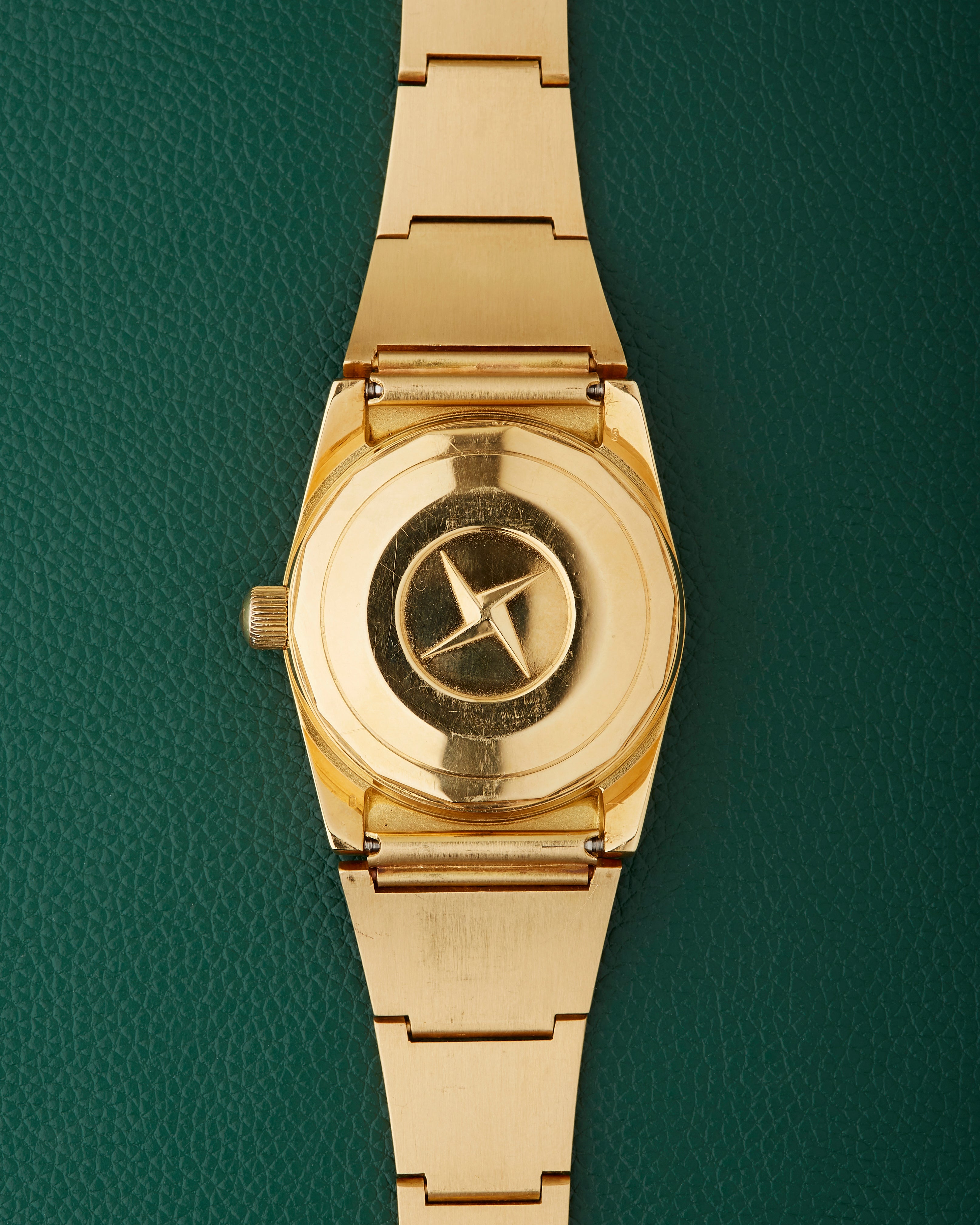 Zenith Defy De Luxe 18k Gold Gay Freres Gold Lobster Bracelet