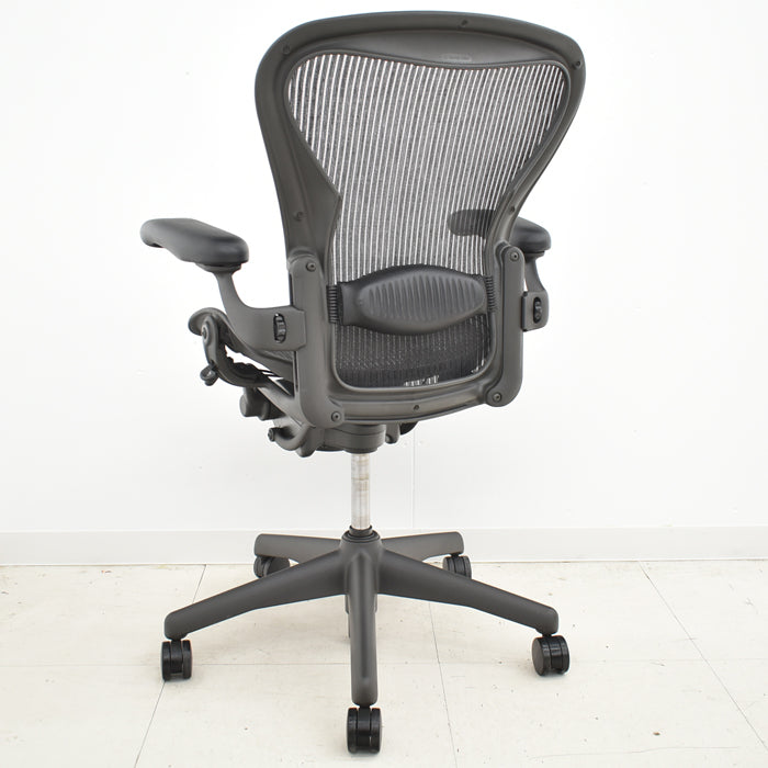 中古】ハーマンミラー アーロンチェア Bサイズ フル装備 ランバー