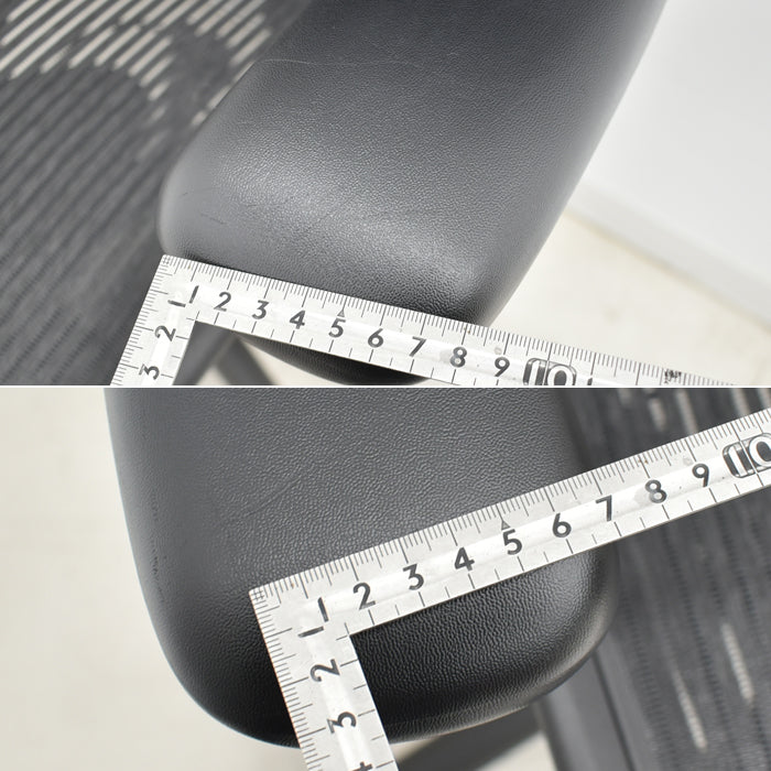 中古】ハーマンミラー アーロンチェア Bサイズ フル装備 ランバー