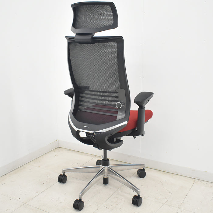 中古】コクヨ ベゼル ヘッドレスト 可動肘 ウェブモーションサポート