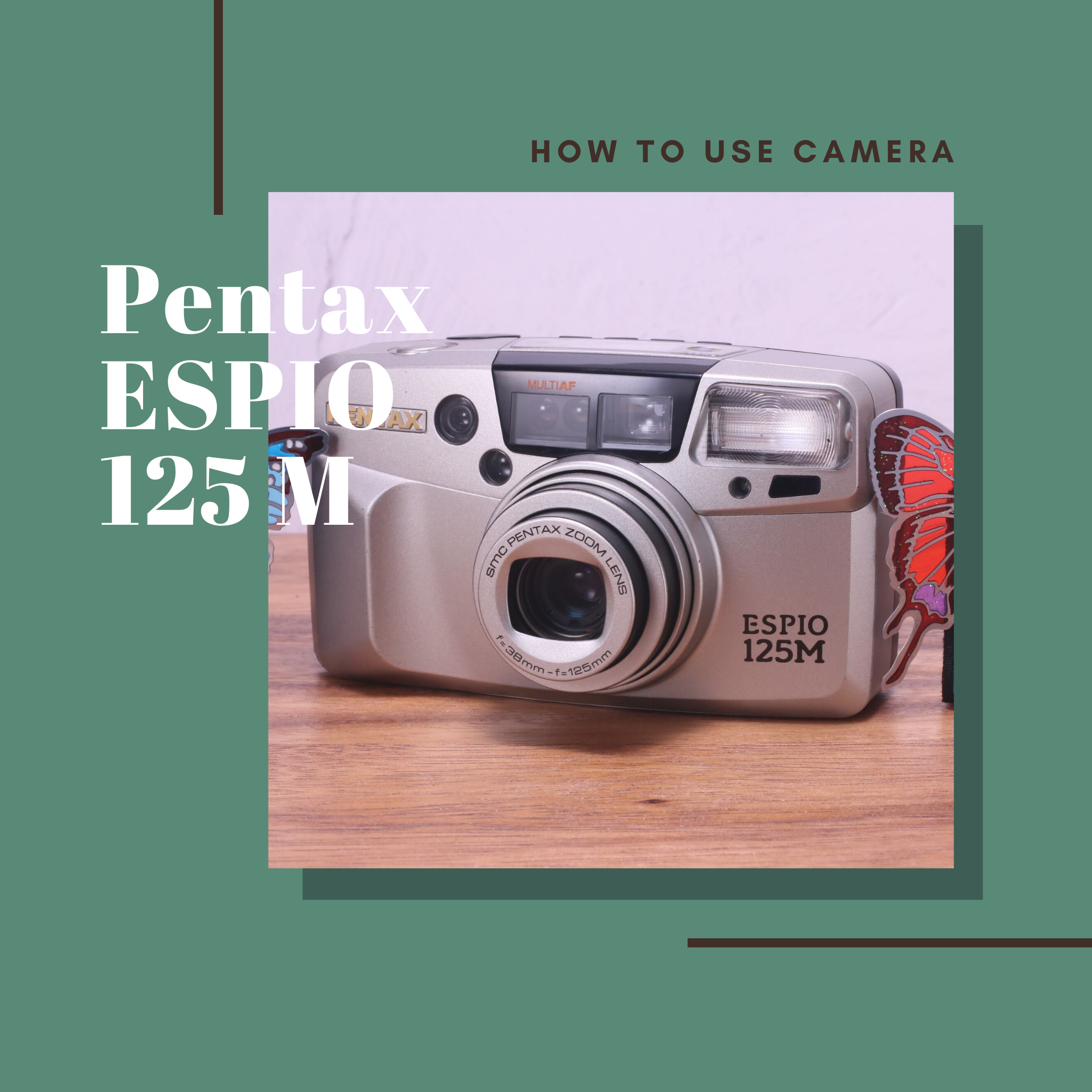 PENTAX ESPIO 125M の使い方 | Totte Me Camera