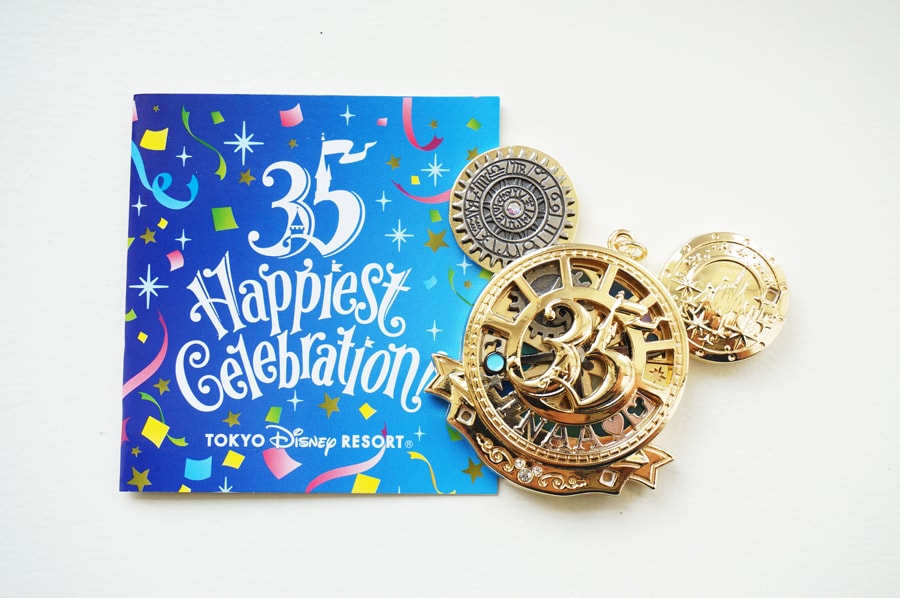 東京ディズニーリゾート35周年のタイムオブセレブレーションを作ったよ