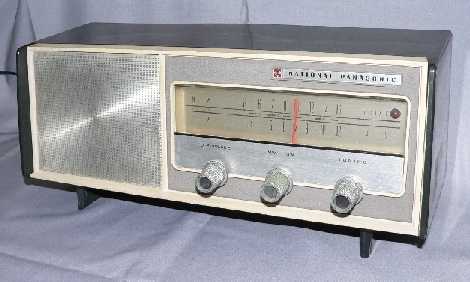 真空管ラジオNATIONAL PANASONIC RE-250 昭和レトロ 昭和レトロ 当時物
