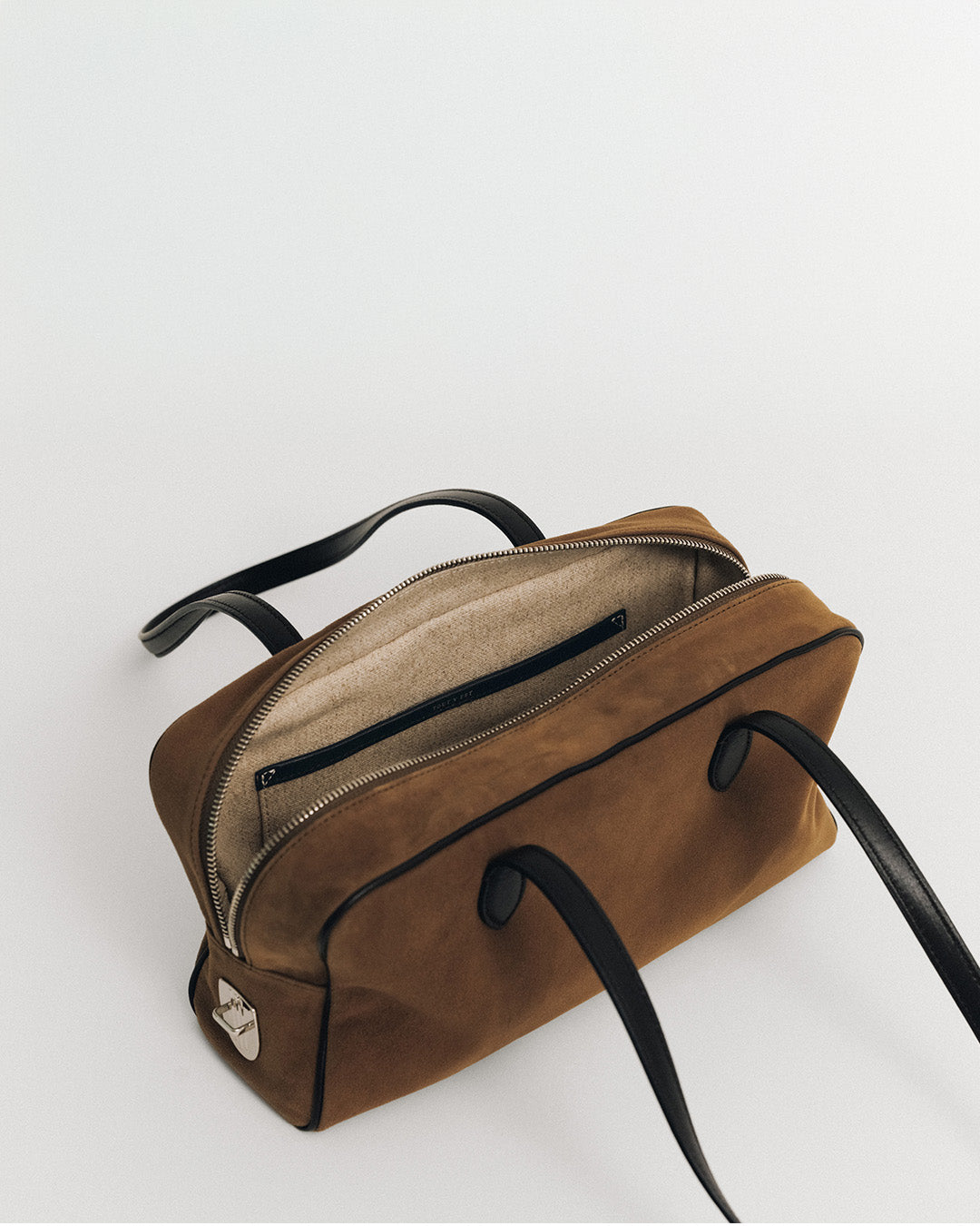 SAC LOQUET SMALL SUEDE BROWN – TOUT Y EST JP