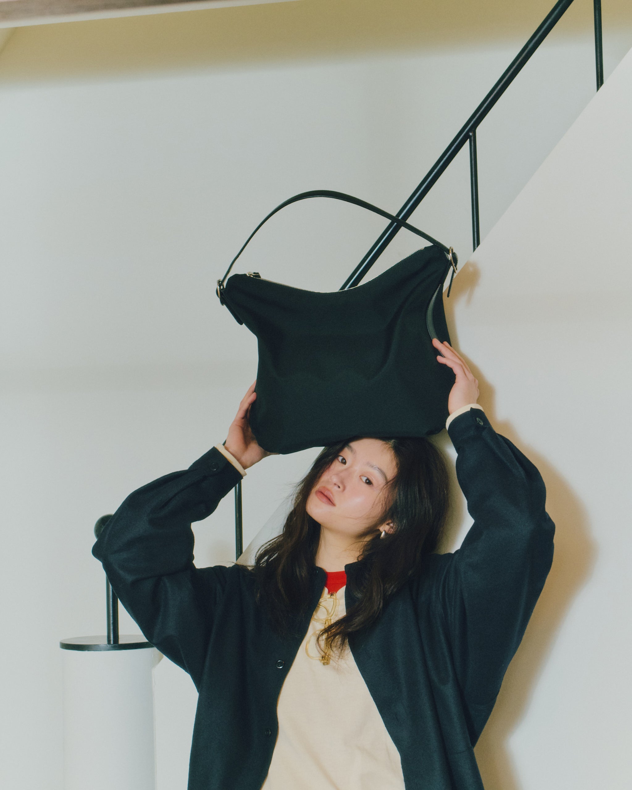 SAC CANOT TOILE BLACK – TOUT Y EST JP