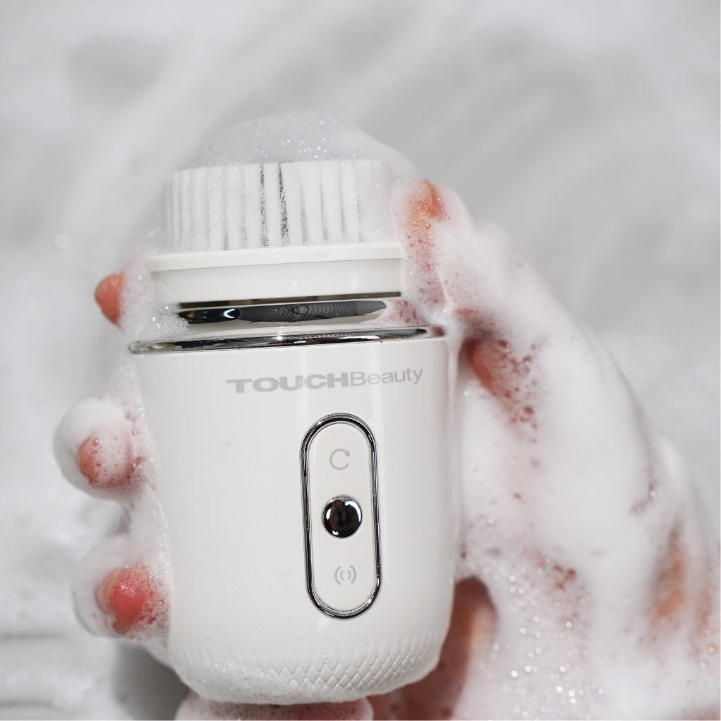 TOUCHBeauty AQUA Facial Cleansing Brush | Gentle Pore Cleansing Device