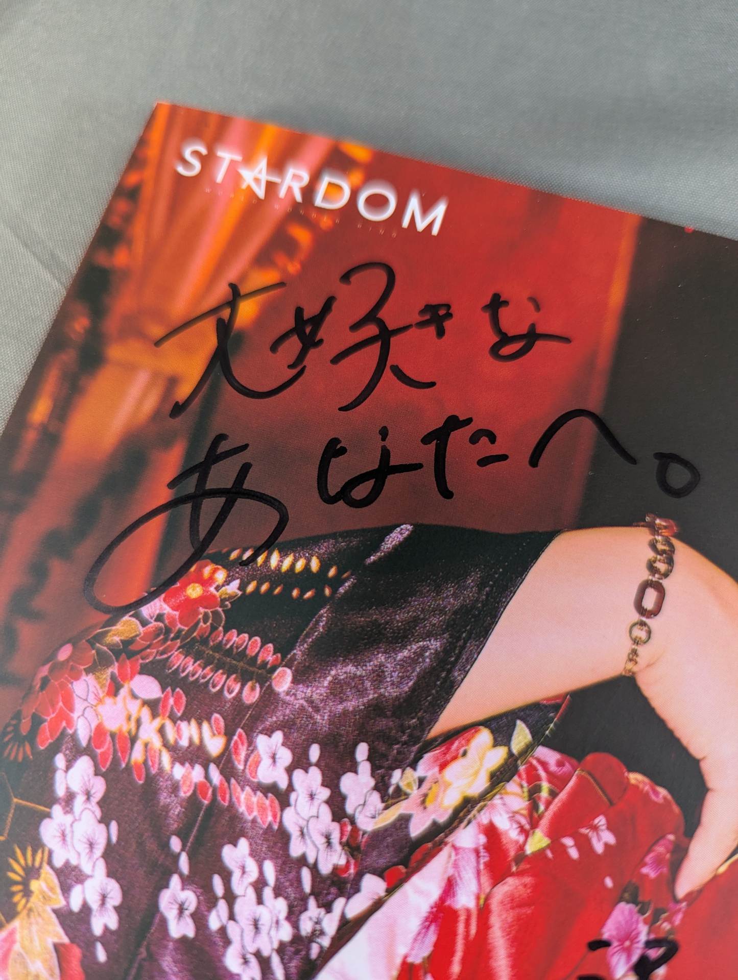 直筆サイン入り】舞華 写真集 艶舞-だりあ- – 闘道館