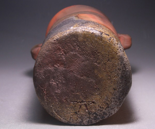 中村 真 作 「備前窯変花入」 ～備前焼専門卸小売店 川口陶楽苑～