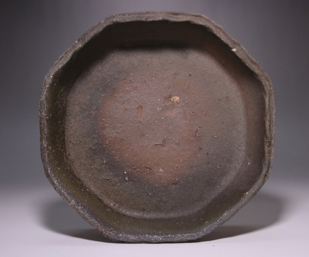 屋代剛右 作 「伊部八角鉢」 ～備前焼専門卸小売店 川口陶楽苑～