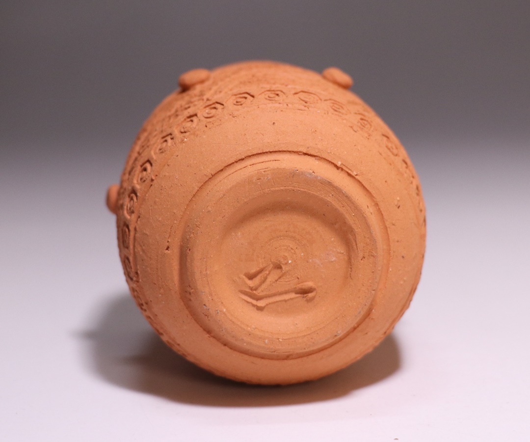 各見政峯 作 「備前酒呑 縄文」 ～備前焼専門卸小売店 川口陶楽苑～