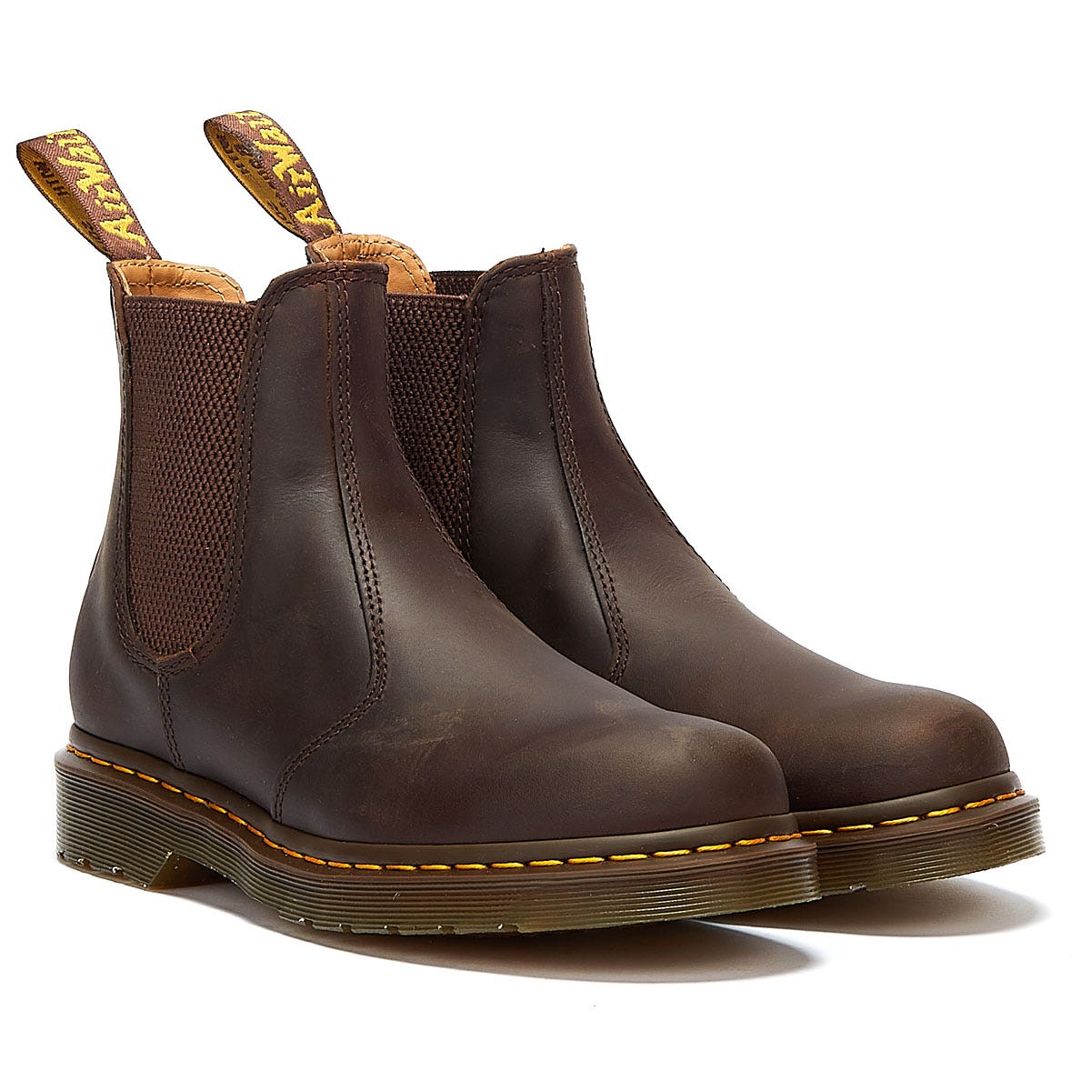 Dr. Martens 2976 YS Crazy Horse Womens Brown Boots – Tower-London.US