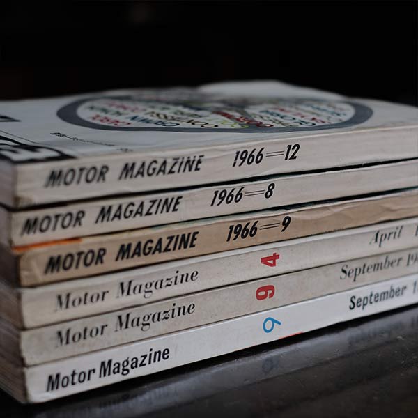Motor Magazine 1960年代 6冊セット – zakka store towi