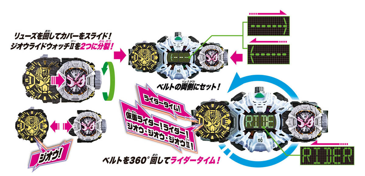 君の好きなライダーになりきろう！仮面ライダージオウ変身なりきり