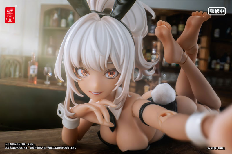 1/12『バニーガール アイリン サンキスドVer.』可動フィギュア【蝸之殼