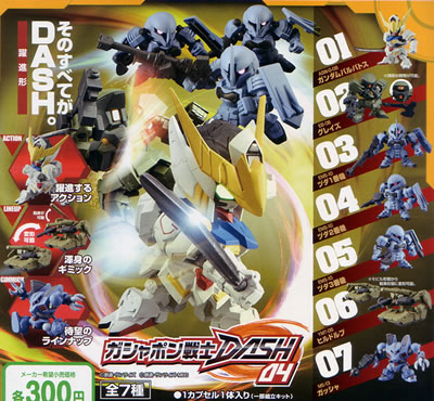 機動戦士ガンダム ガシャポン戦士DASH 【バンダイ】