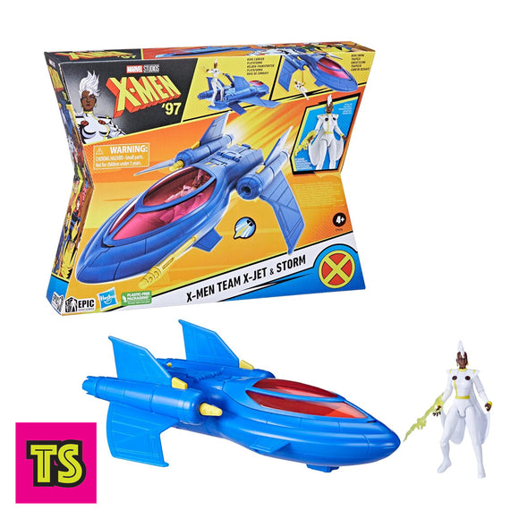 Blackbird Jet with Storm 1:18 Scale, X-Men '97 by Hasbro 2023