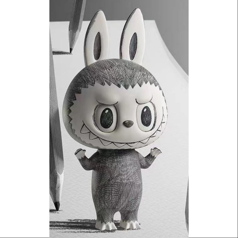 Labubu The Monsters MEGA Labubu 400% Sketch 2024 LIMITED – TOYSEZ