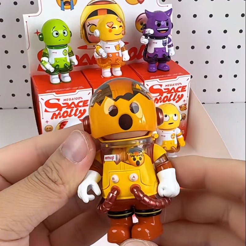 MEGA SPACE MOLLY 100% X emoji Series Secret OPEN MINDED(1/108