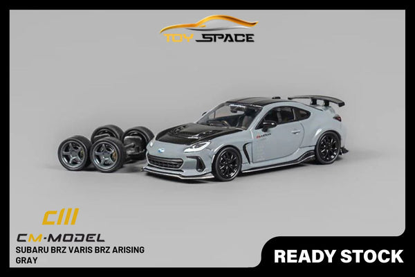 CM MODEL] 1/64 Subaru BRZ Varis BRZ ARISING-1 Gray