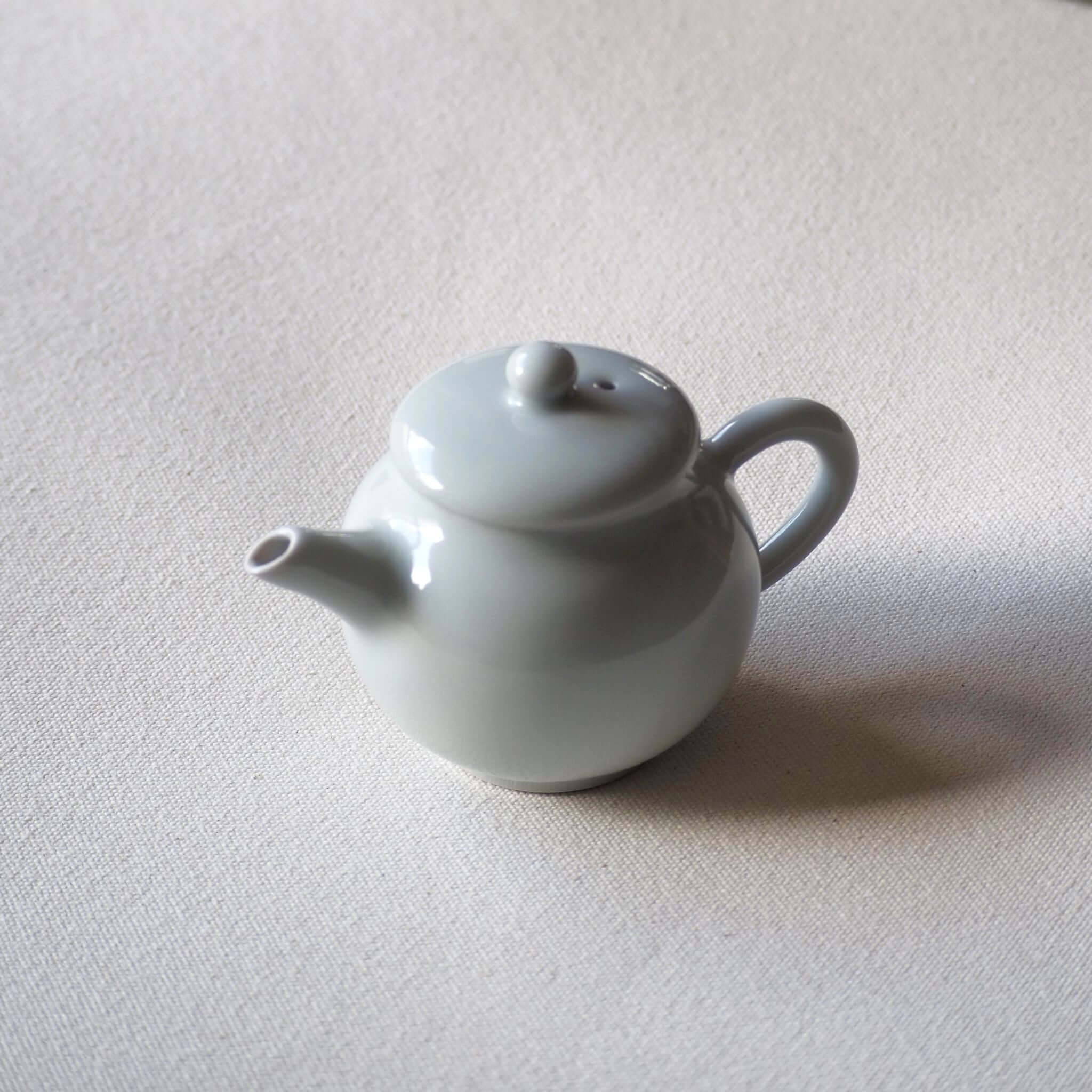 京焼 柴田窯作 青白磁急須 [東山堂煎茶器店 オンラインショップ