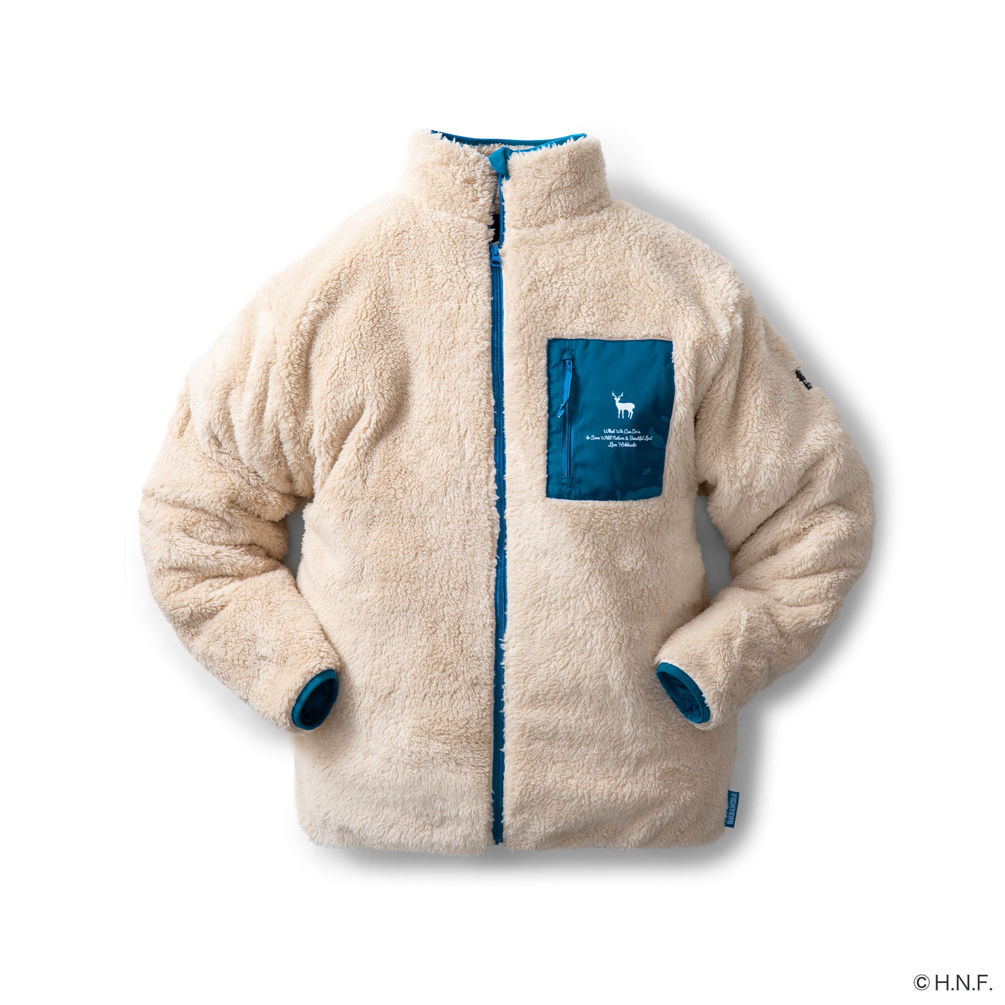 F/MODE TNOC THE FLEECE ZIPUP2