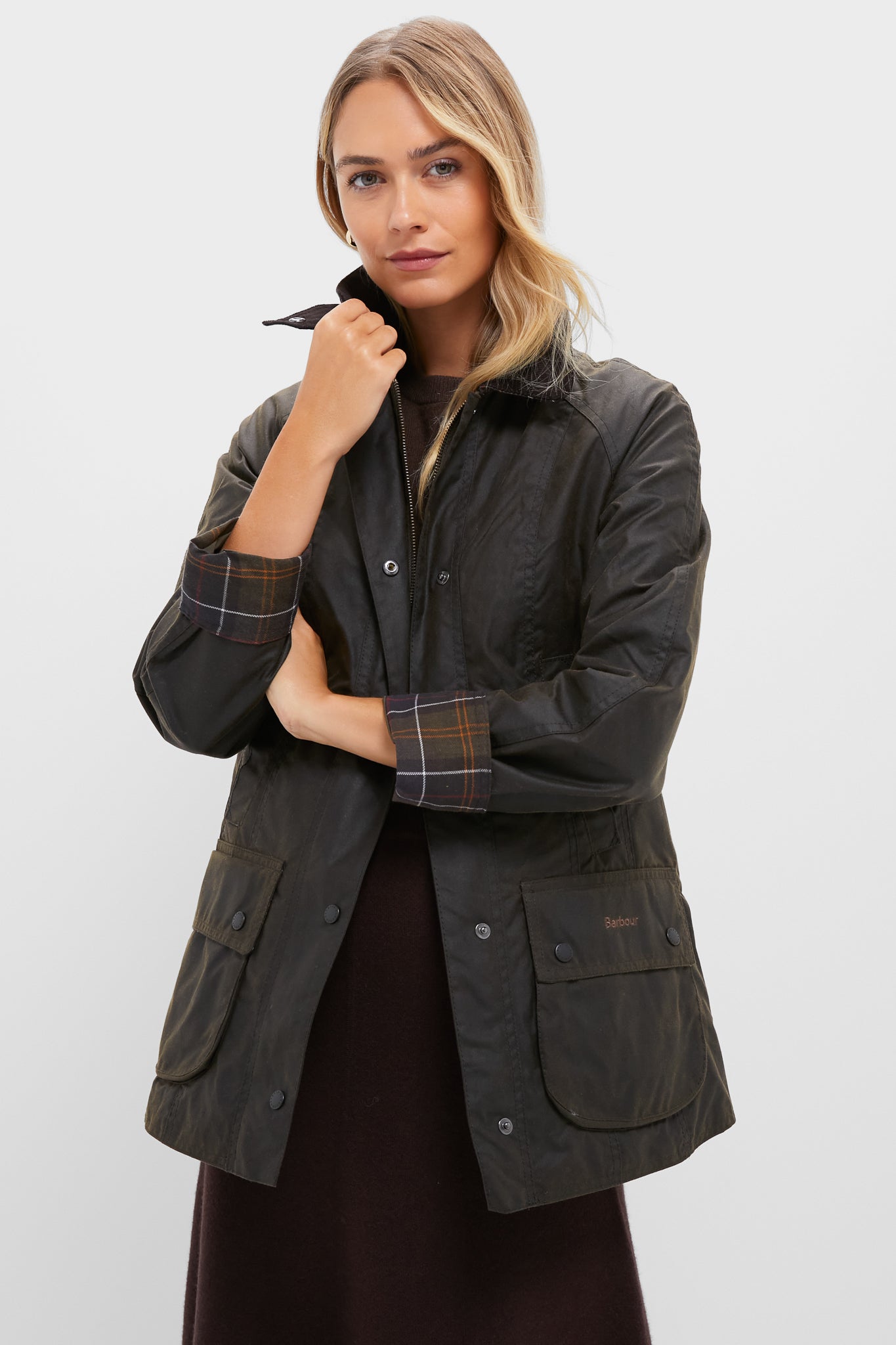 Classic Olive Beadnell Wax Jacket | Barbour