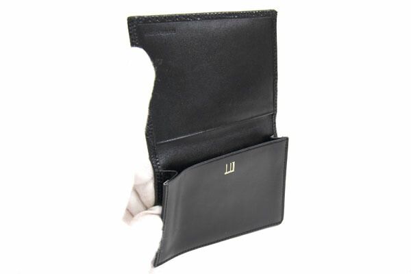 楽天市場】ダンヒル 名刺入れ ブラック リザード レザー 中古 メンズ
