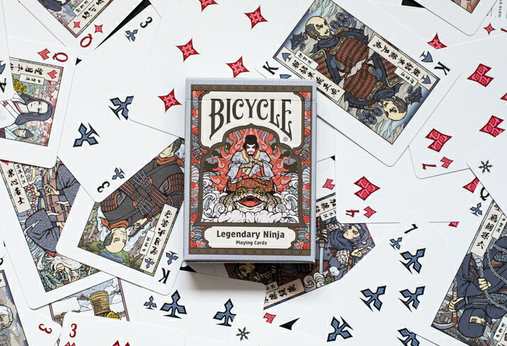 楽天市場】【トランプ】BICYCLE LEGENDARY NINJA ≪バイスクル