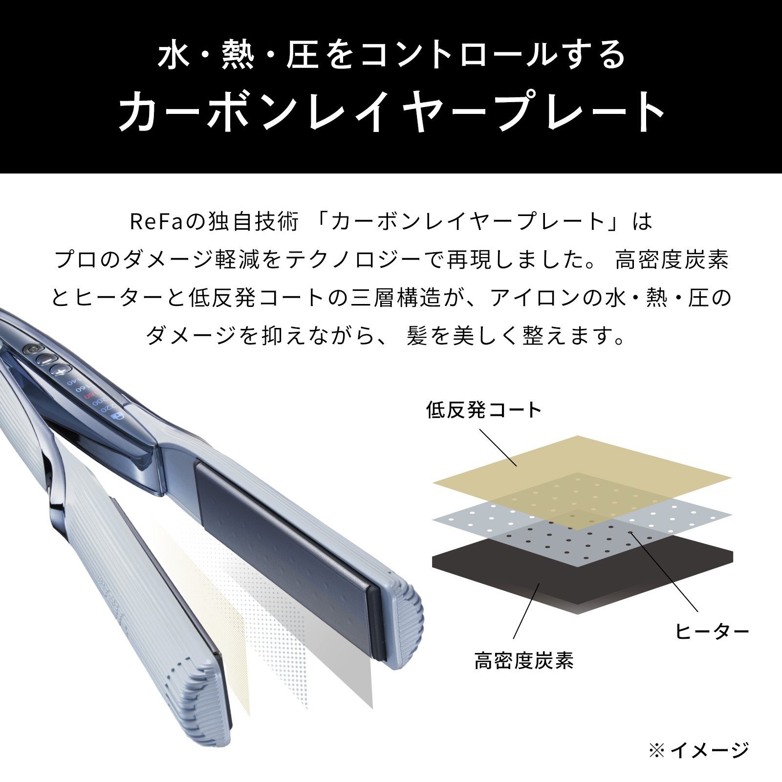 ReFa MTG リファ ストレートアイロン ヘアアイロン 362 楽天市場