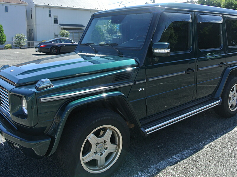 楽天市場】ベンツ Gクラス ゲレンデ ドアバイザー ビッグ ワイド