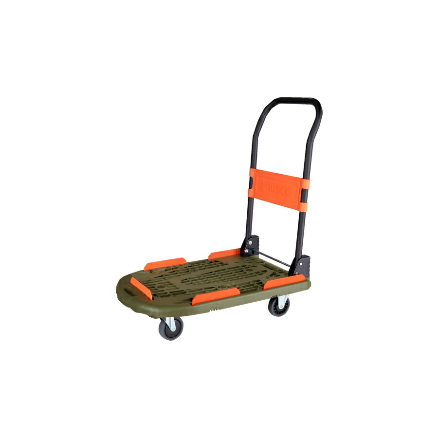 楽天市場】静音軽量樹脂台車 カルティオ ブラック / オリーブドラブ