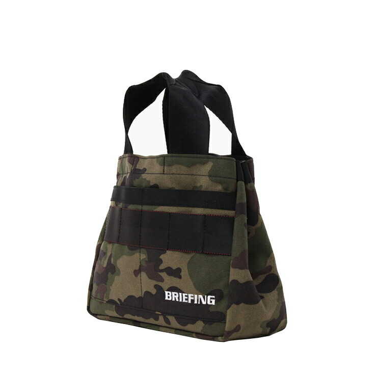 か*け様 BRIEFING 迷彩柄 ラウンドバッグ か*け様 BRIEFING 迷彩柄