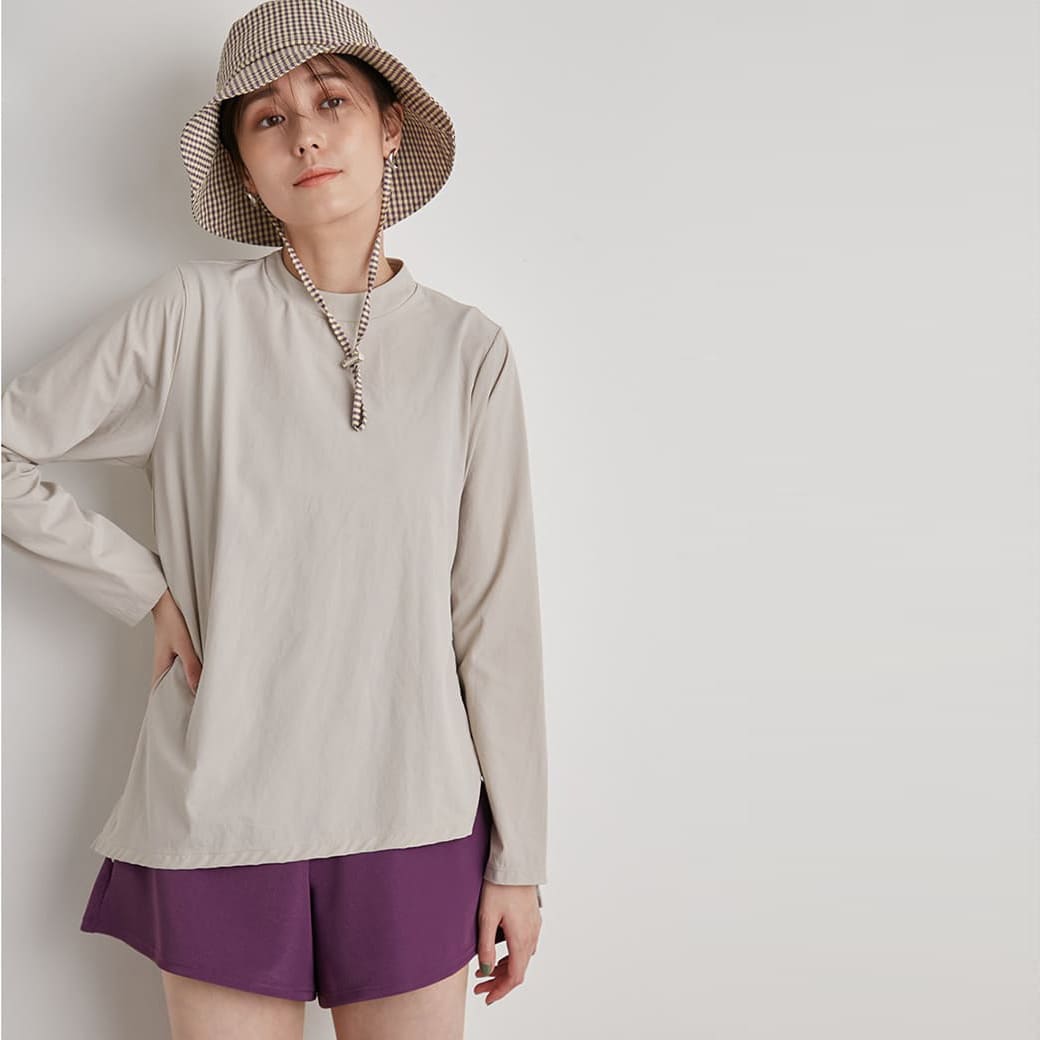 楽天市場】SALE50%OFF emmi yoga エミ ヨガ ハイネックラッシュガード