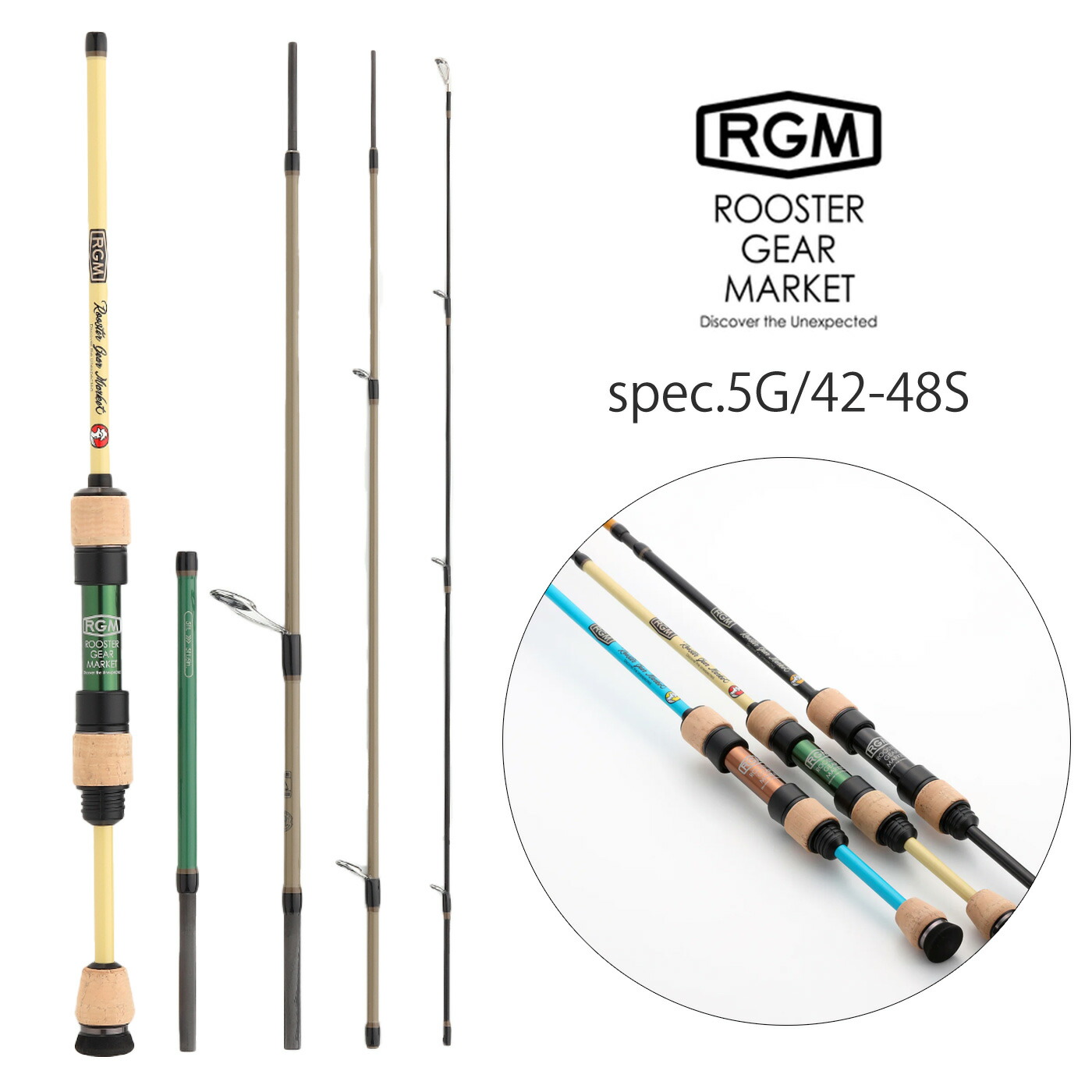 楽天市場】RGM(ルースター ギア マーケット) RGM spec.5G 42-48S